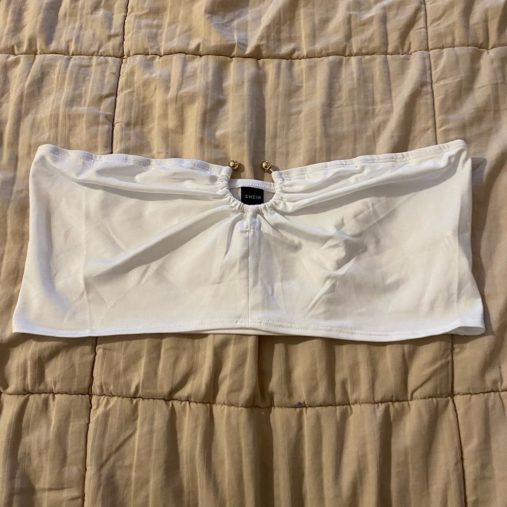 White tube top